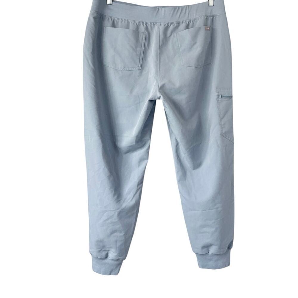 Figs Zamora Joggers Scrub Pants Womens Size XL/P Light Blue - Picture 2 of 7